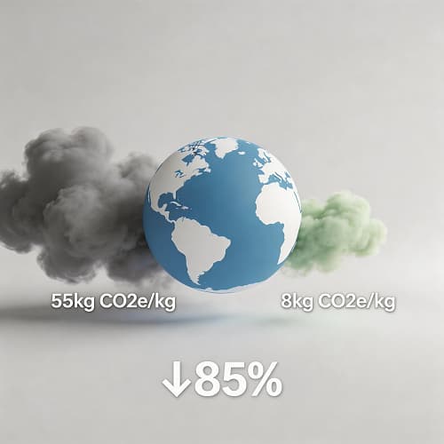 Carbon footprint comparison